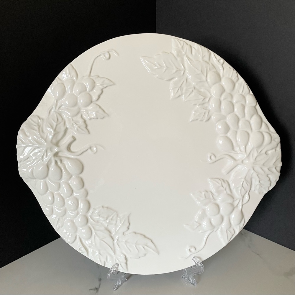 White Grapes Cheese Platter by Pier 1